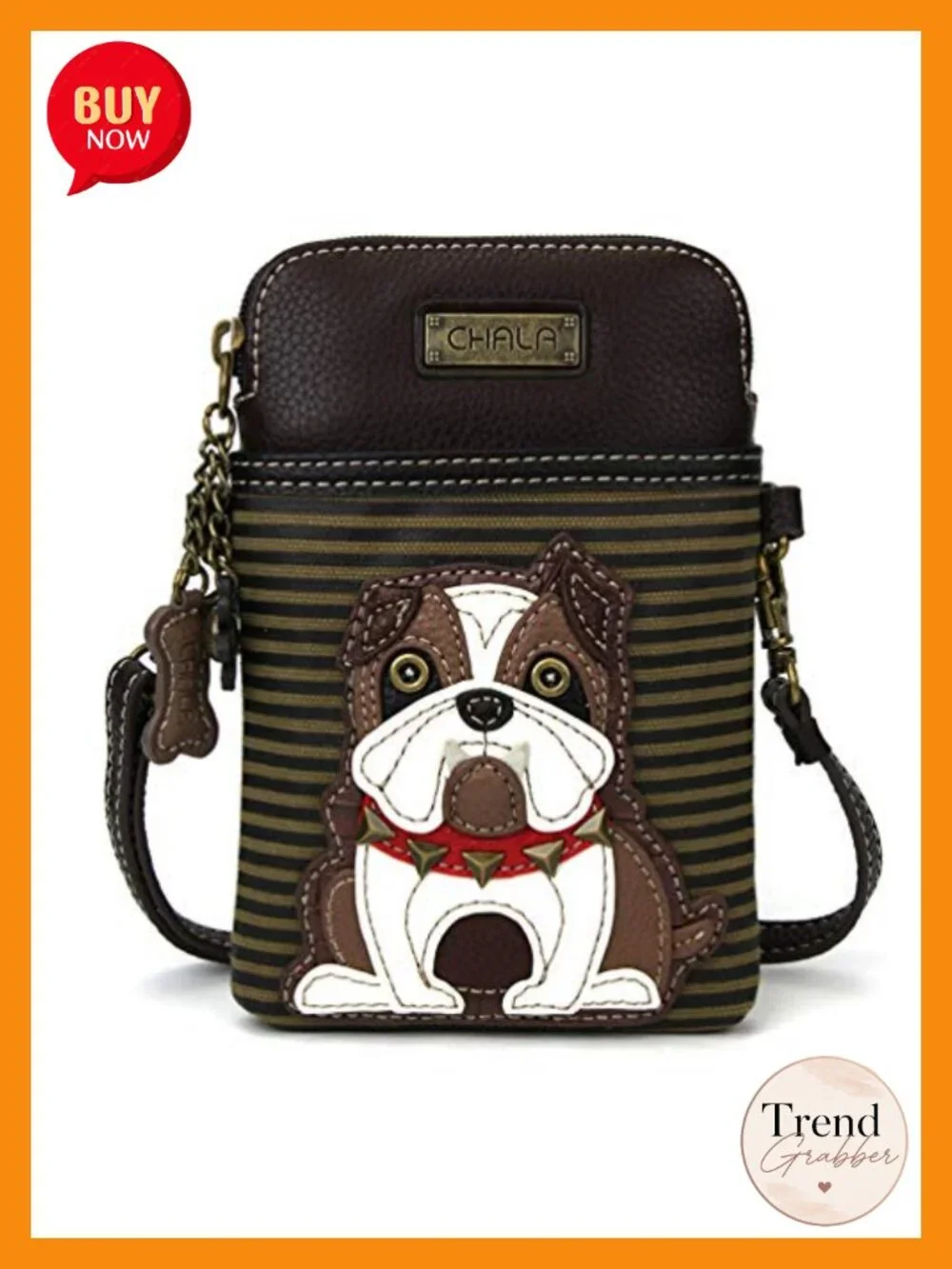 Crossbody Cell Phone Purse with Adjustable Strap PU Leather